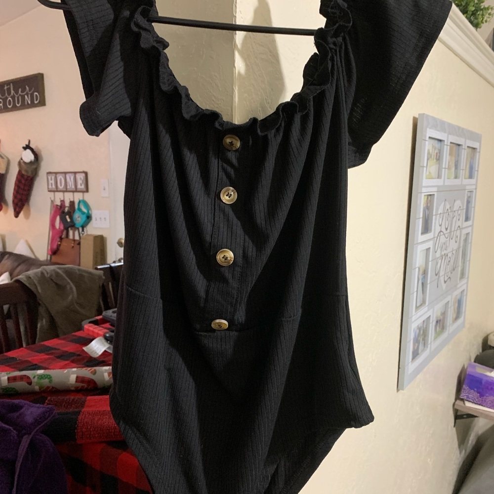 Women’s SHEIN Brand: Off the Shoulder Body Suit